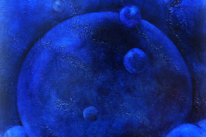 Blauwe-wereld